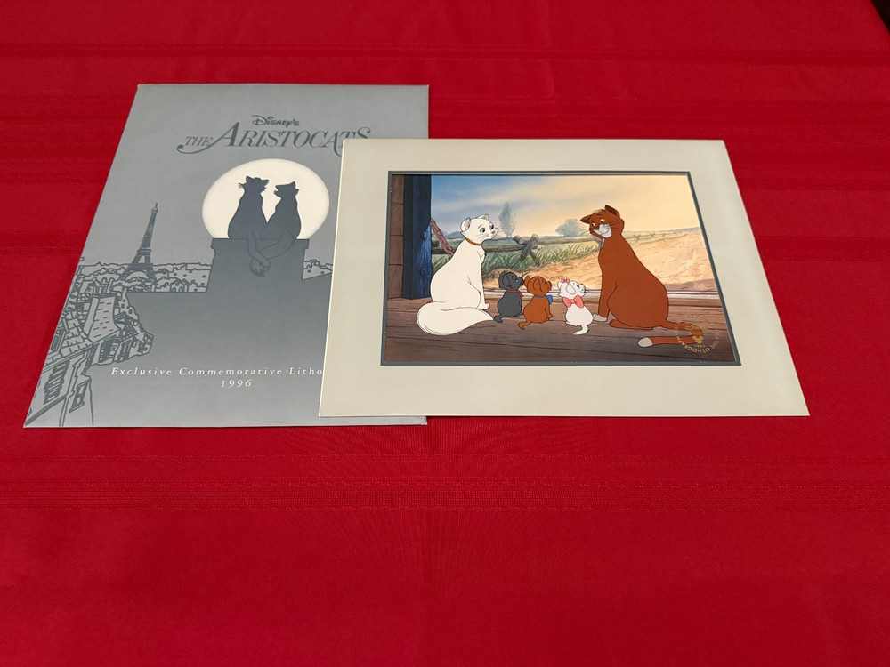 Disney's Aristocats Exclusive Commemorative Lithograph