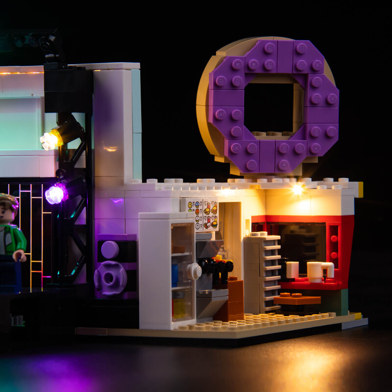 LocoLee LED Light Kit for Lego 21339 BTS Dynamite Creative Decor Lighting Set
