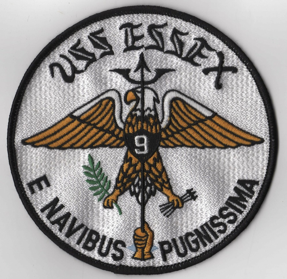 5" Navy USS Essex Patch