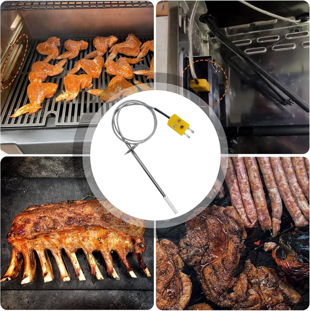 Replacement for Masterbuilt Temperature Probe Kit 1-Piece, Compatible with Maste