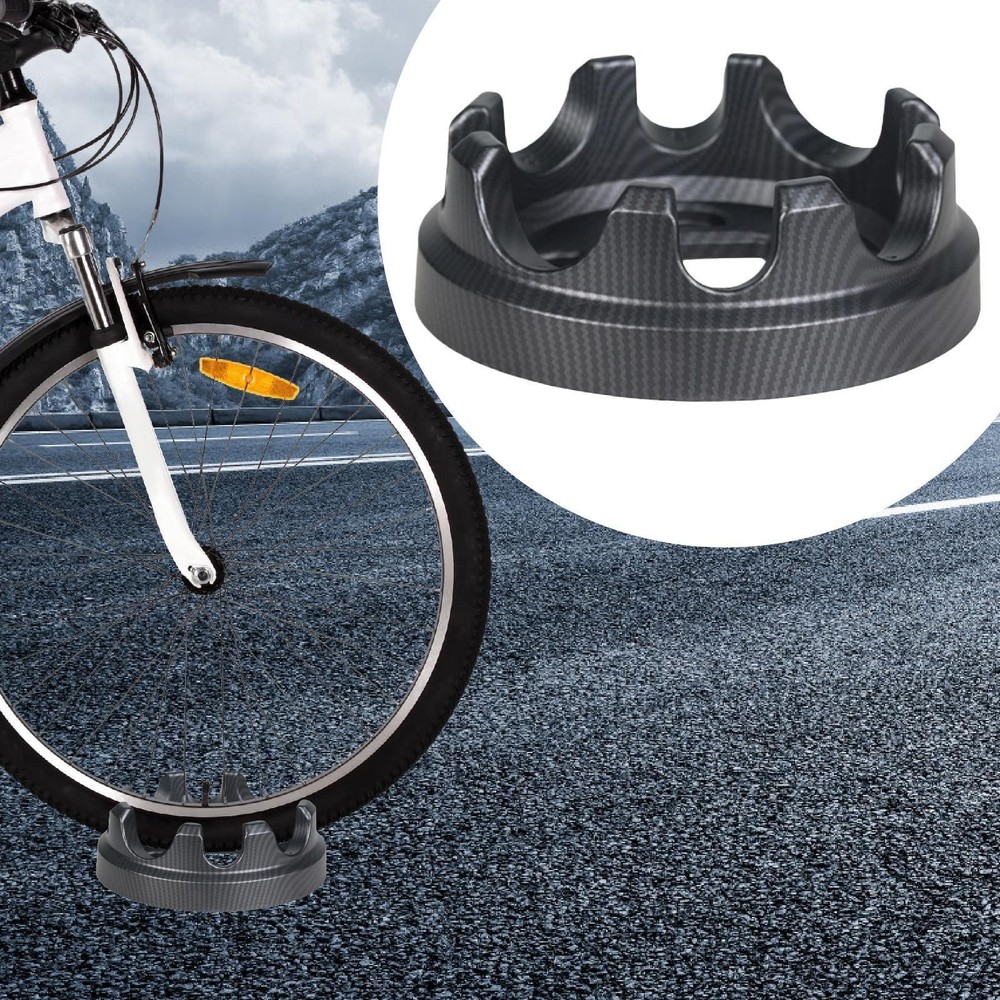 Bike Front Wheel Riser Block Display Rack Versatile Floor Protection Replacement