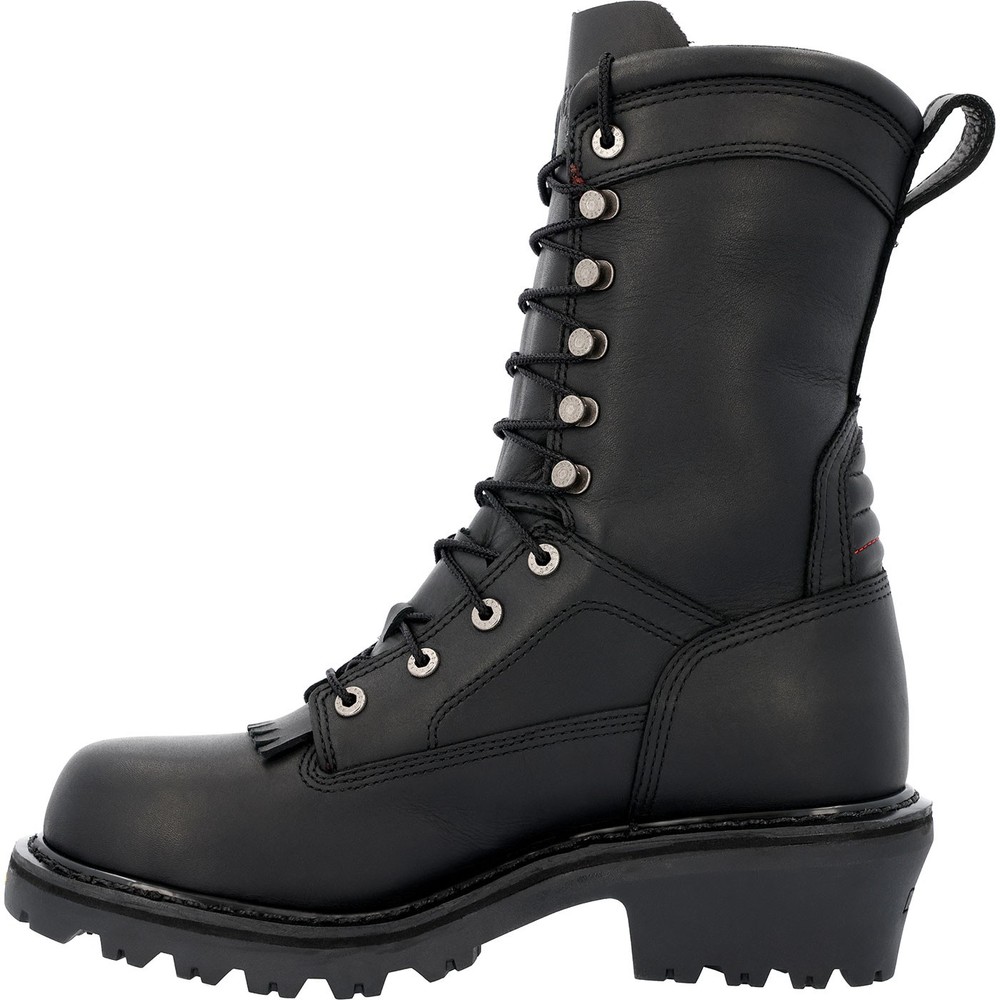 Rocky Code Red Logger Fire Boot