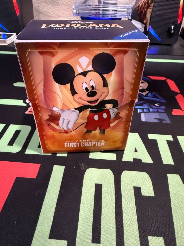 Disney Lorcana Deck Box Mickey Mouse The First Chapter