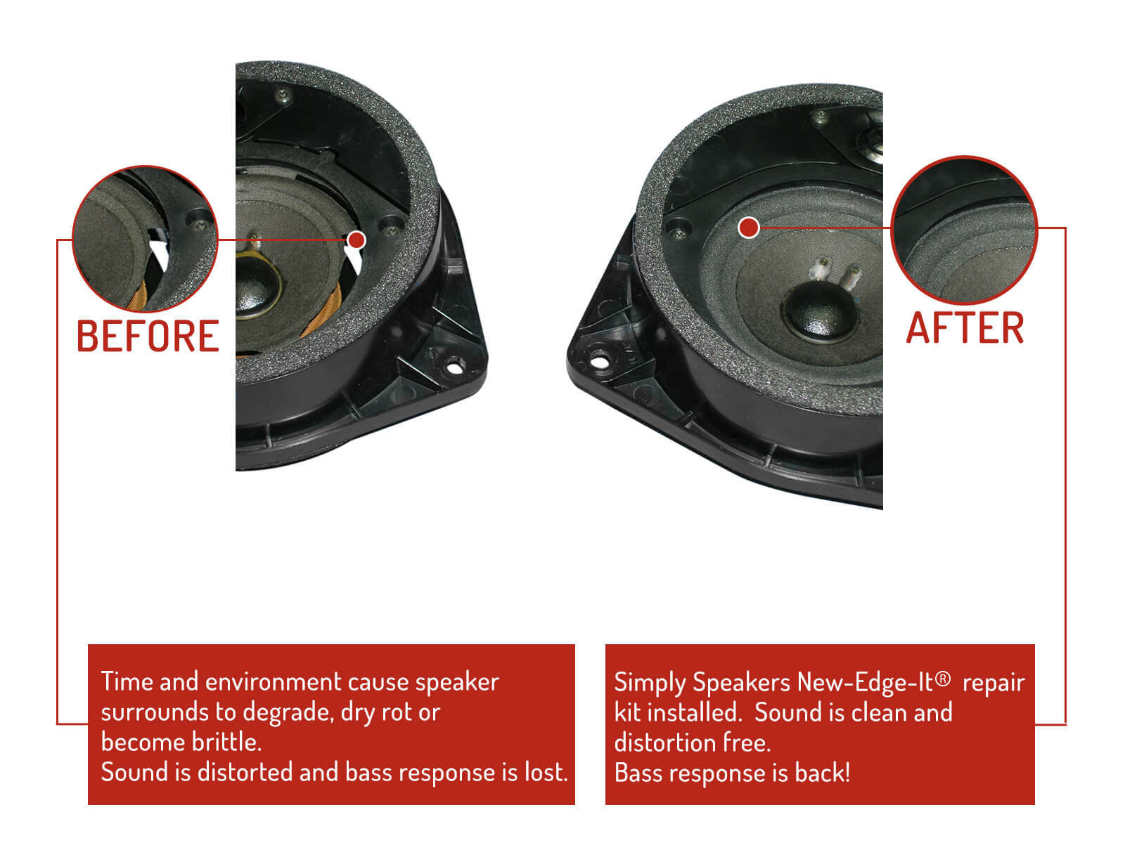 2006-2007 Lexus GS430 Mark Levinson COMPLETE Speaker Repair Kit FSK-GS430-2006
