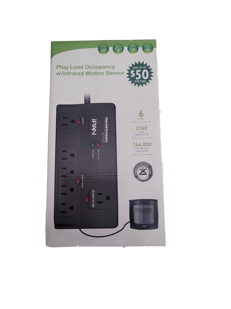 Ipan Plug Load Occupancy w/Infrared Motion Sensor