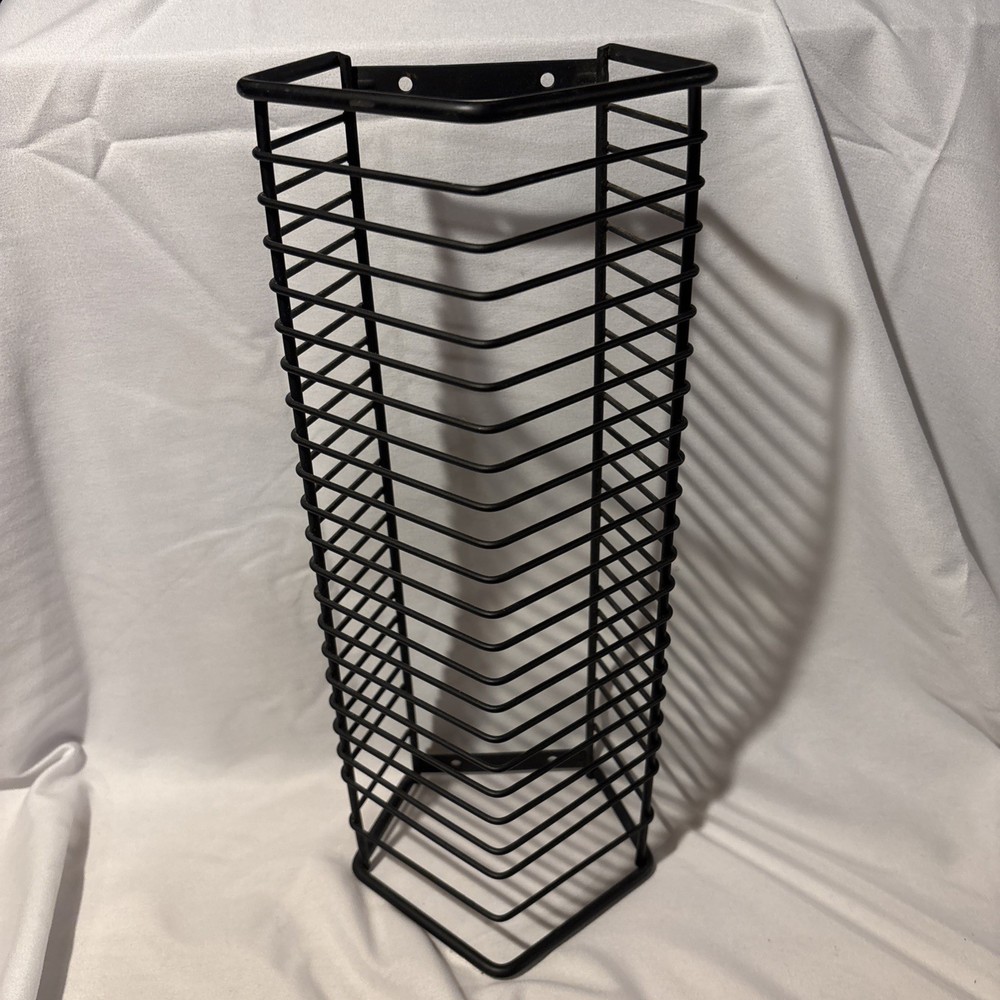 Black Wire CD Rack