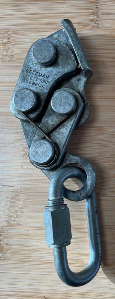 Vintage Coleman Safety-Grip Cable Puller