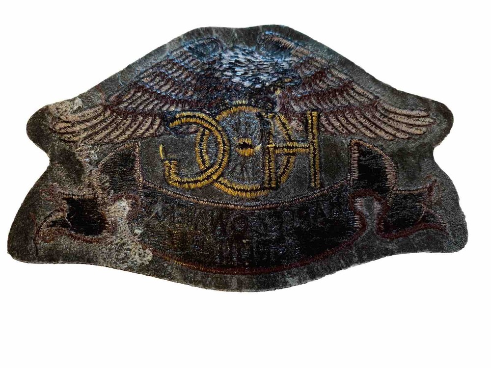 Harley Davidson Patch Owners Group 1983 HOG Eagle Vest Jacket Embroidered