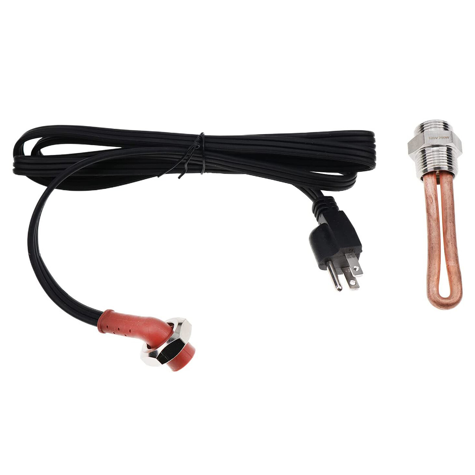 120V 750W Block Heater 30115 1231R For Kats Cummins 3.9 4.5 5.9 6.7 ISB QSB