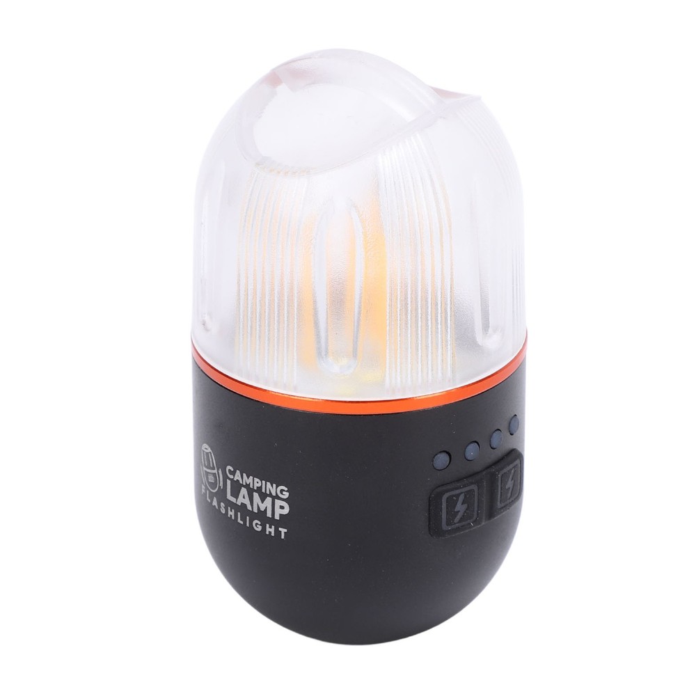 Flashlight Multiple Light Source Pushbutton Control Magnetic Camping Lamp For