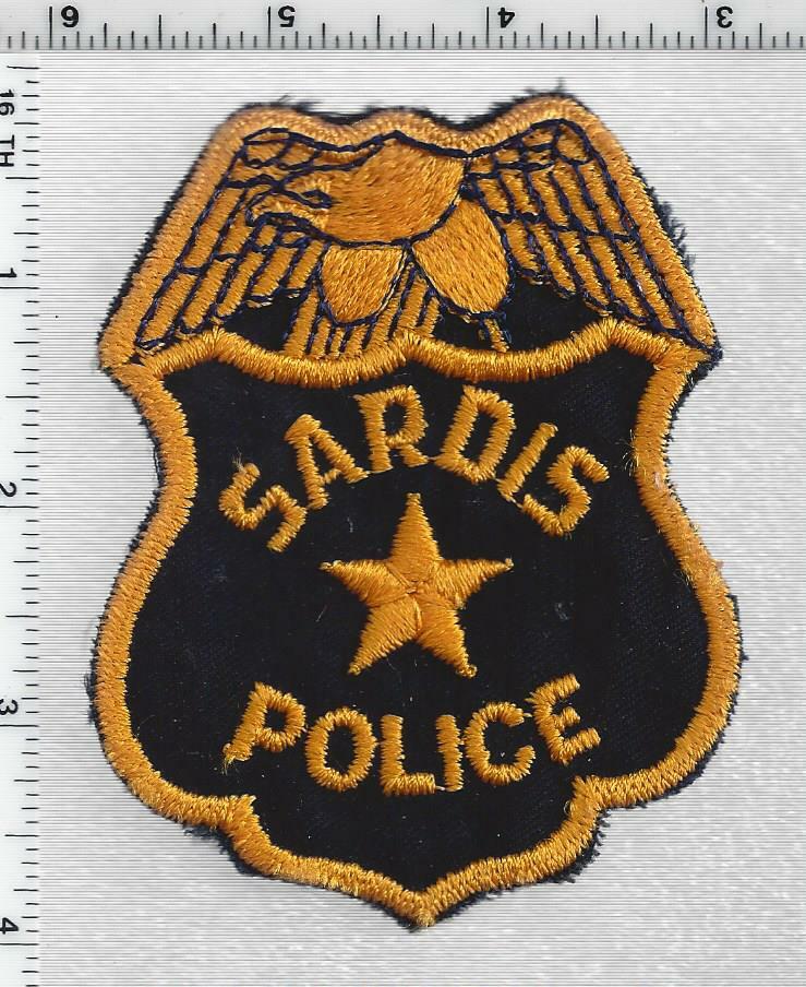 Sardis Police (Georgia) 2nd Issue Shoulder Patch