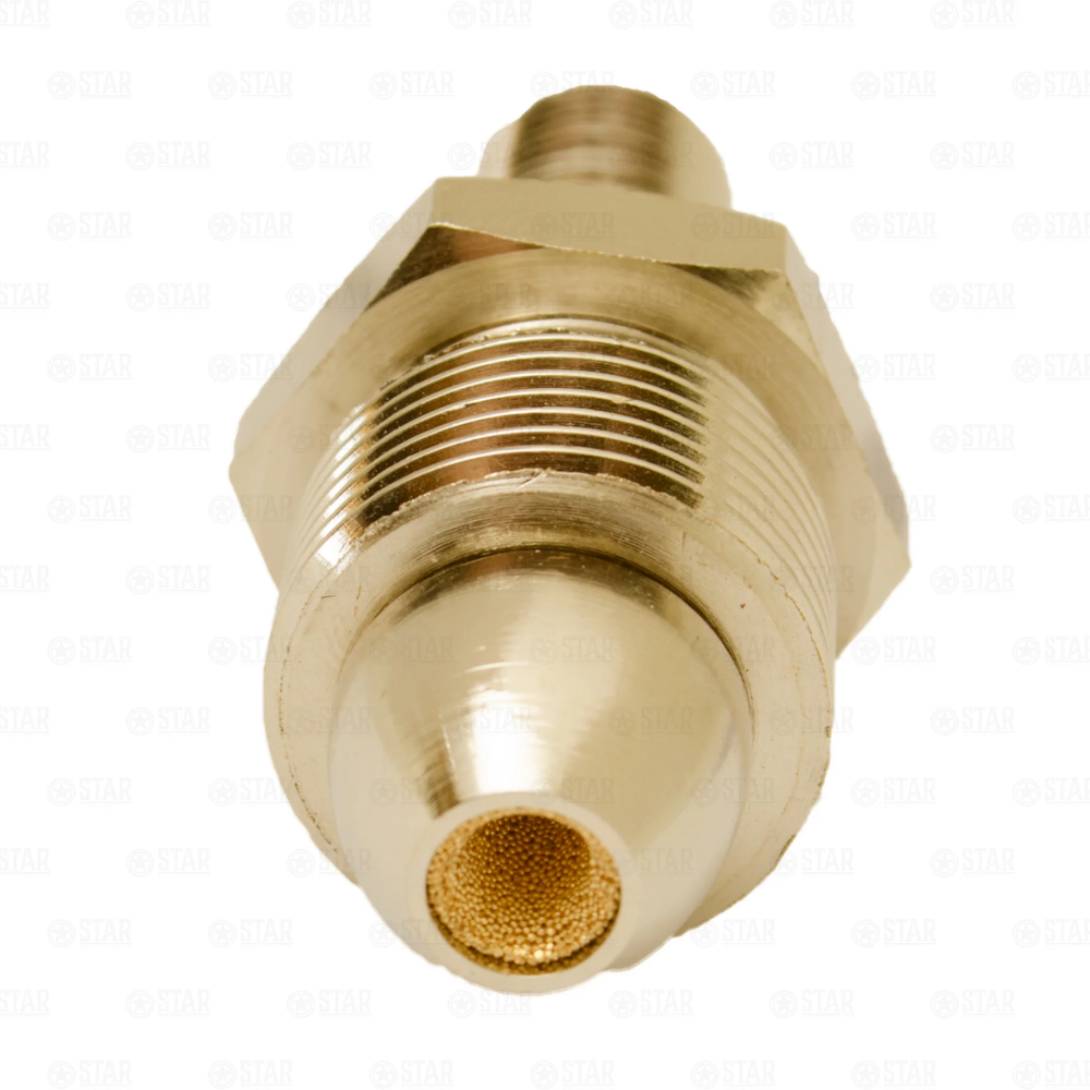 CGA580 Nitrogen Regulator Brass Inlet Stem Fitting Right or Left Threaded