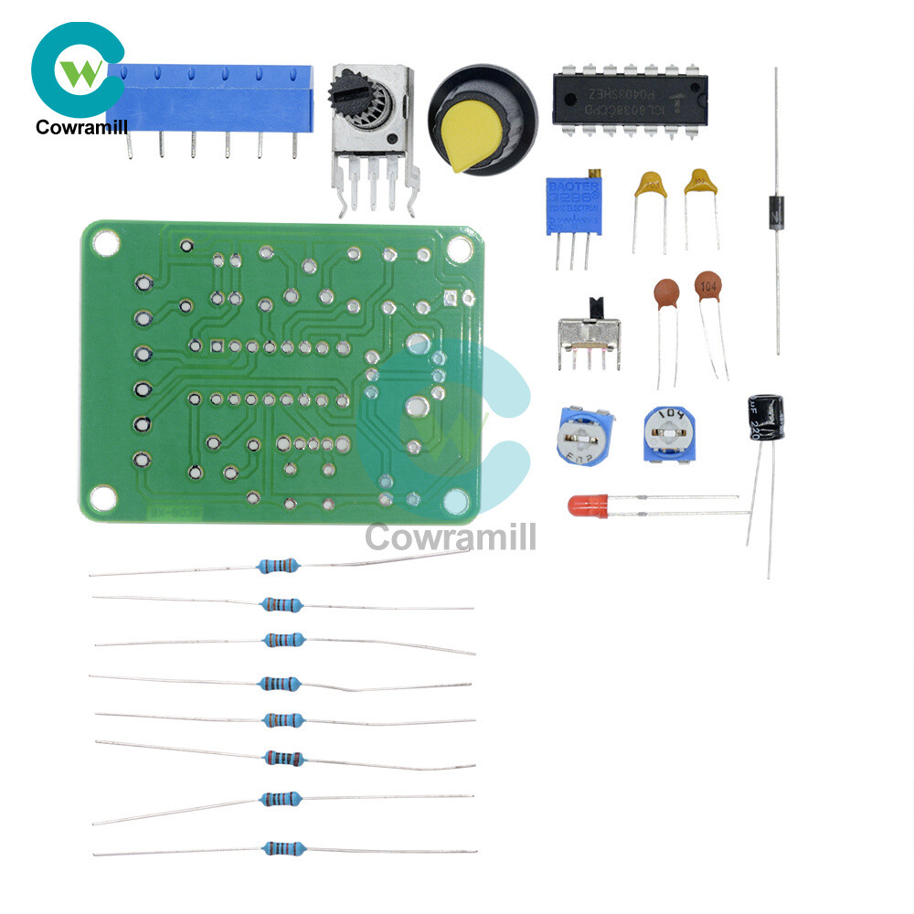 ICL8038 Monolithic Function Signal Generator Module Kit Sine Square Triangle