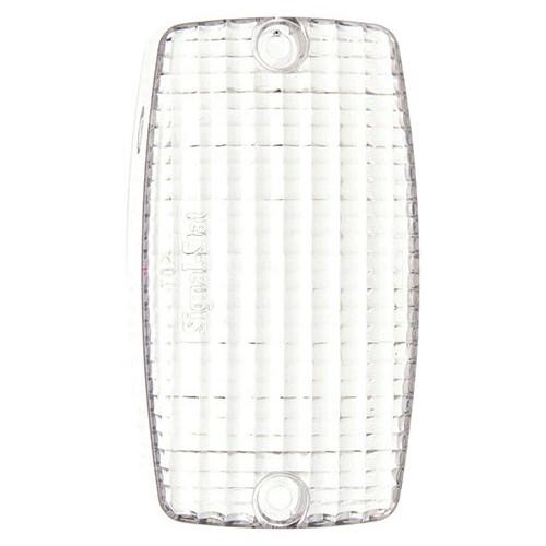 Signal-Stat Clear Rectangular Polycarbonate Replacement Lens 9373W by Truck-Lite