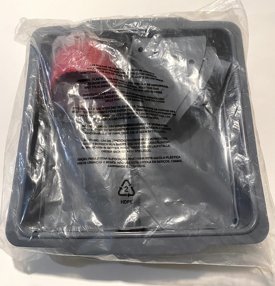 NuWave Elite Infrared 8" Silicone Square Baking Pan Divider Ring Cupcake (boxF)