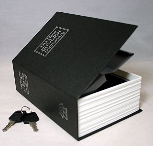 Bluedot Trading Dictionary Secret Book Hidden Safe with Key Lock
