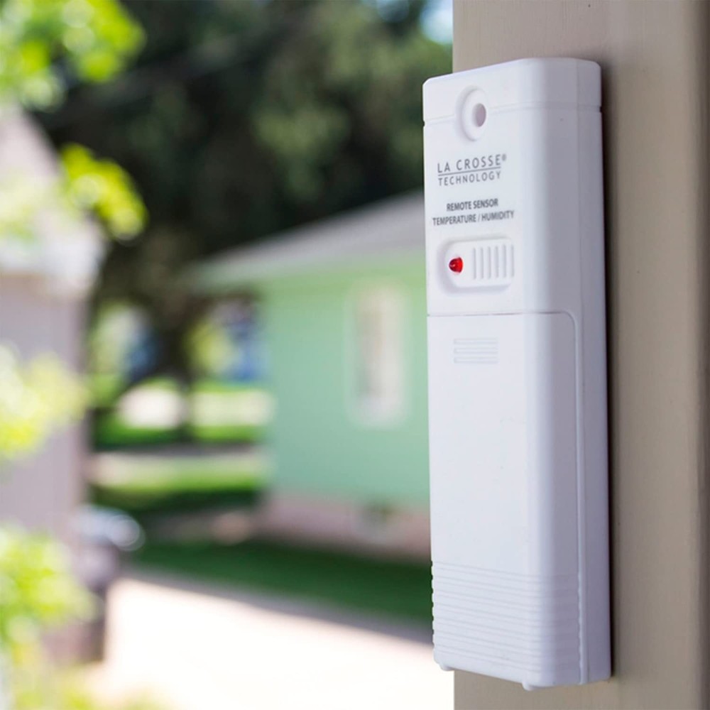 La Crosse Technology Wireless Outdoor Temperature & Humidity Sensor - White