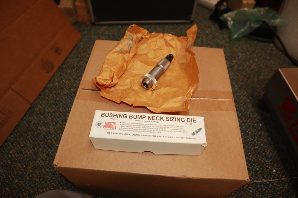 Forster Reloading # BBD3851 Bushing Bump Neck Sizing Die for 30-06 Springfield