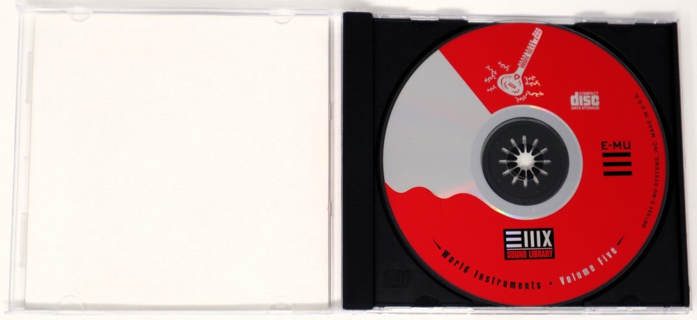 E-MU Systems Sound Library Volume 5 World Instruments Sample Library Sampling CD