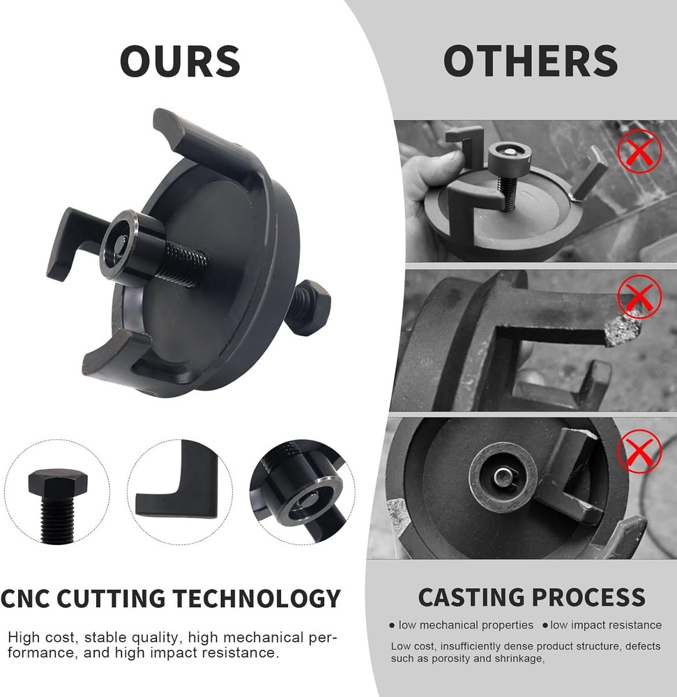 LS Harmonic Balancer Puller & Crank Puller,CNC Precision Machined from Solid...