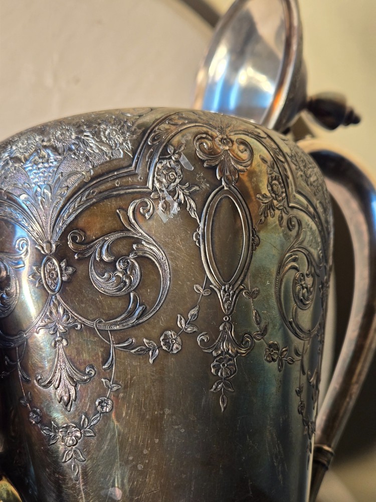 Wilcox Paisley Silver Pitcher