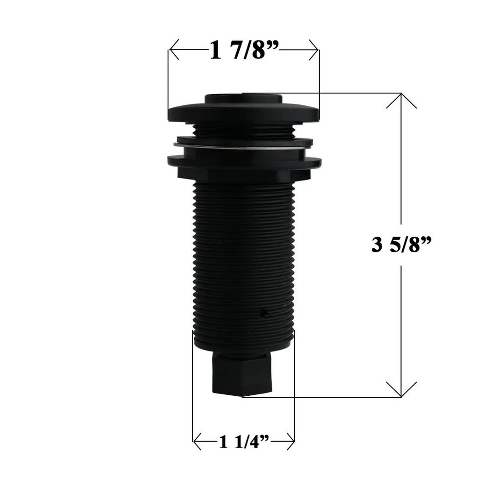 LEN GORDON® Brushed Nickel Garbage Disposal Air Button
