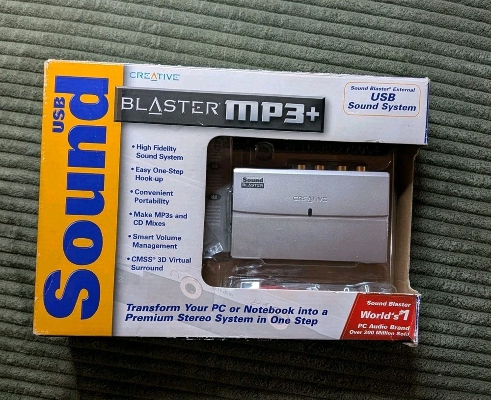 Creative Labs External Box Sound Blaster Model Number # SB0270