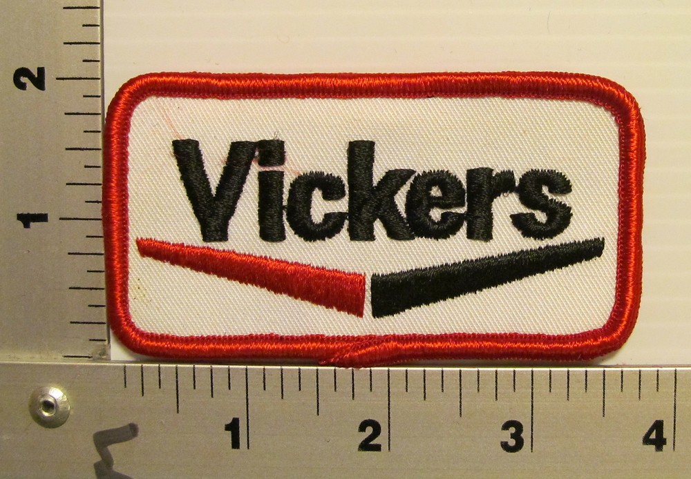 1980's VICKERS VINTAGE PATCH