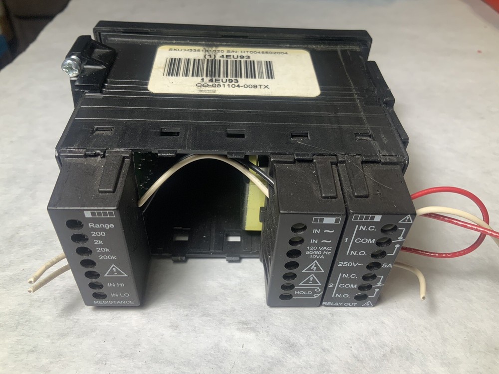 Simpson 1 4EU93 CO-051104-009TX Digital Panel Meter