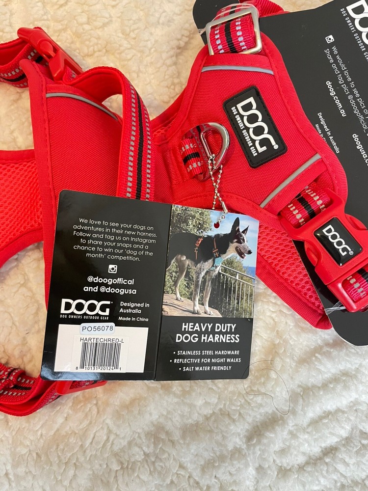 DOOG Neotech Dog Harness Large Red