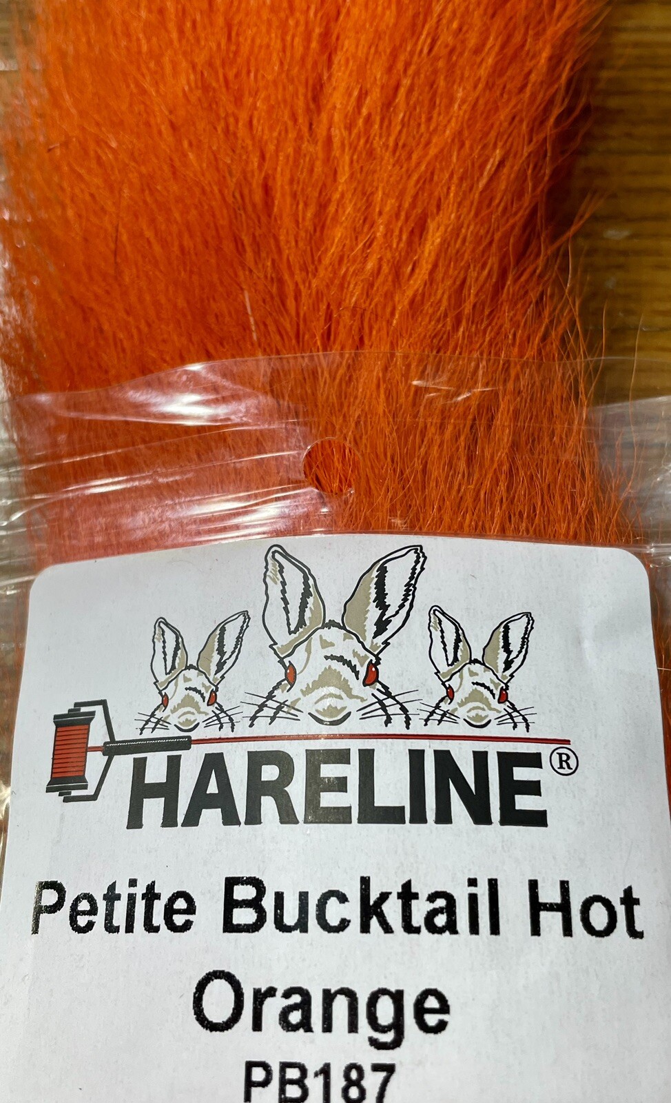 HARELINE PETITE BUCKTAIL. YOU PICK COLOR. FLY TYING, JIGS, DEER HAIR, STREAMER.