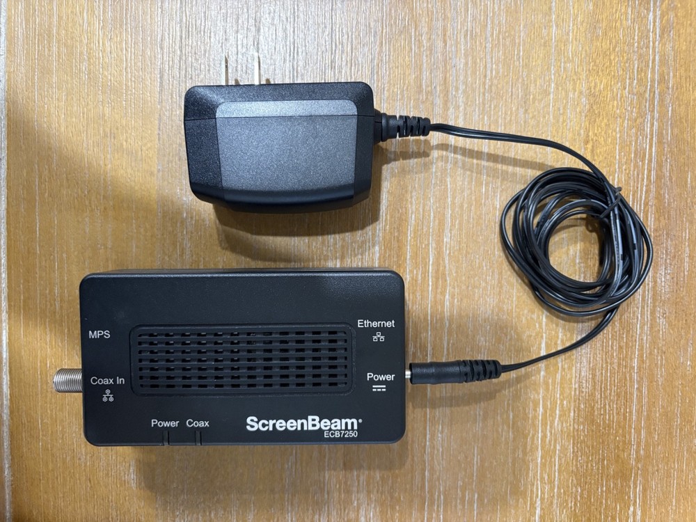 ScreenBeam ECB7250 MoCA 2.5 Network Adapter 2.5Gbps Ethernet over Coax