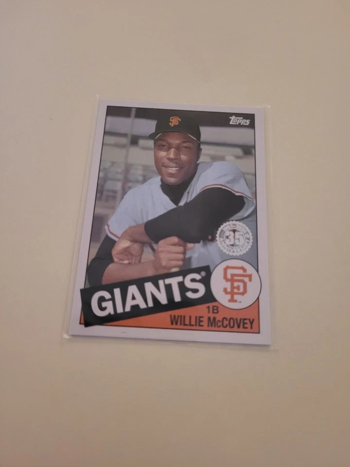 !!!      WILLIE MCCOVEY  TOPPS  35TH  INSERT   BASEBALL  CARD $$