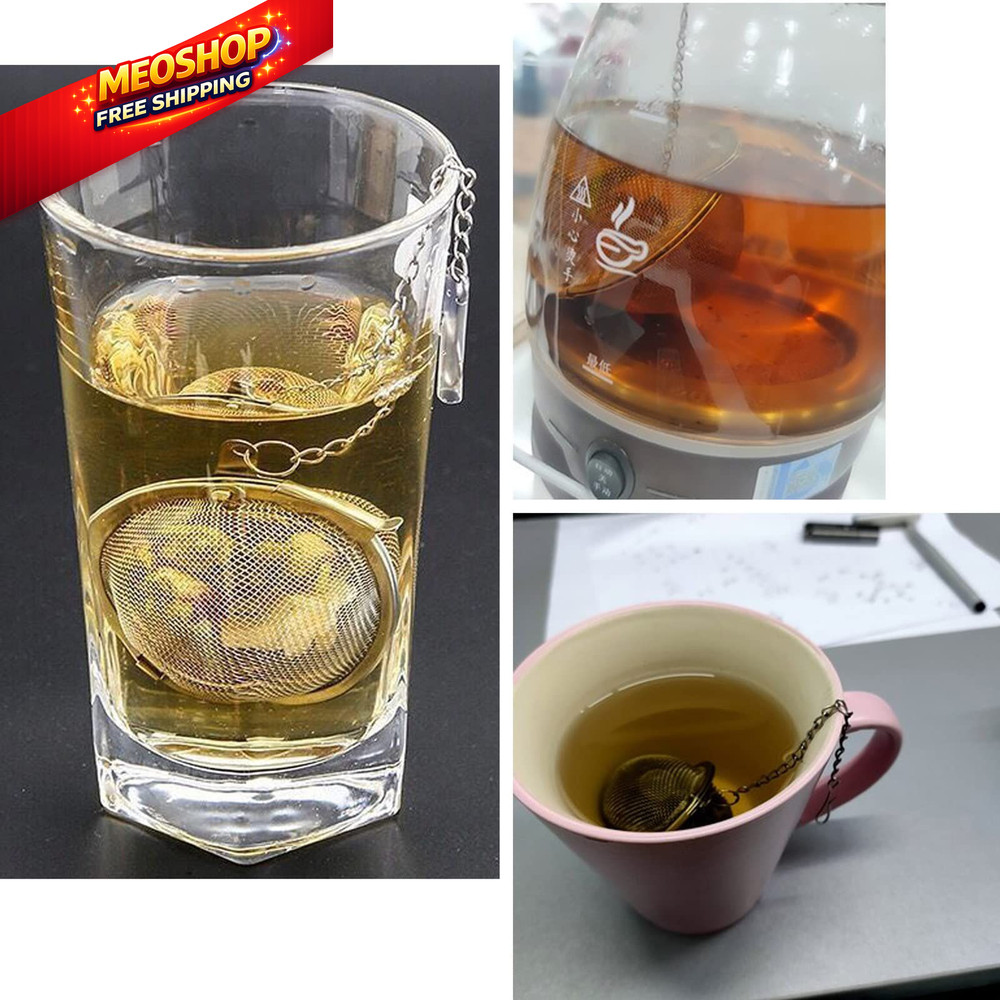 3PCS Premium Tea Infusers, Loose Leaf Tea, Upgraded 2.2 IN, Silver