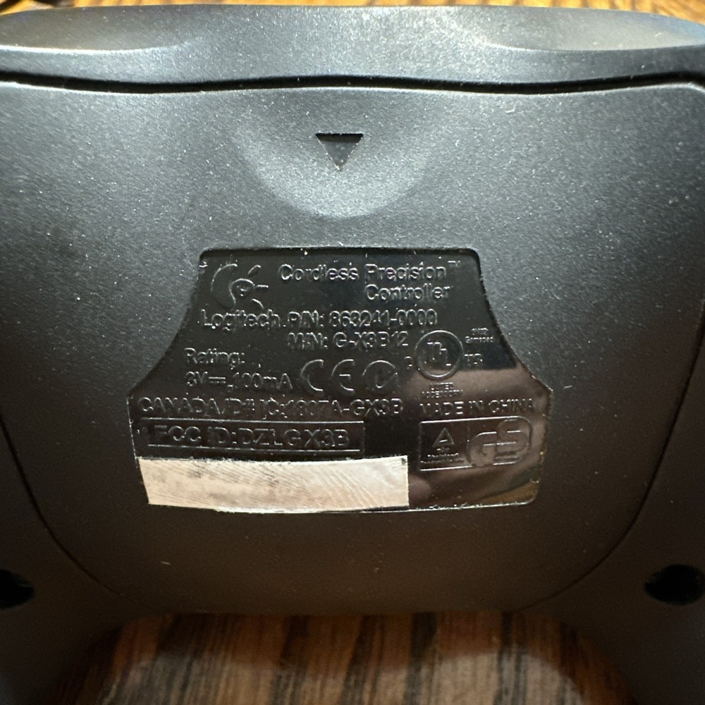 Logitech Cordless Precision OG Original Xbox Wireless Controller untested