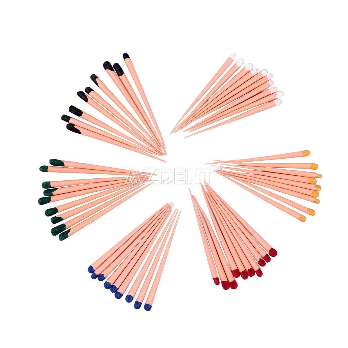 AZDENT Dental Endo Root Canal Gutta Percha Points Taper 0.02/0.04/0.06 15#-40#