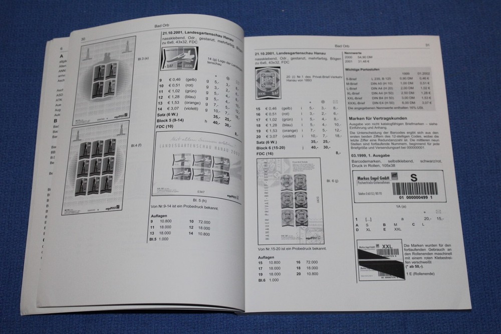 Michel German Modern Private Postal Stamp Catalogue Vol 2 2006 BlueLakeStamps