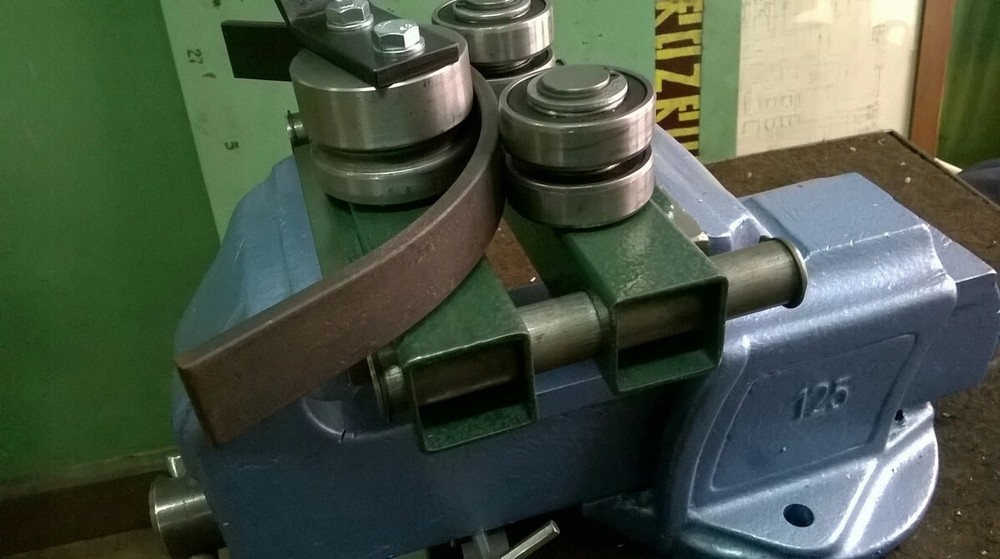 Rolling machine, ring roller, arc roll, bend the arcs, make circles, manual tool