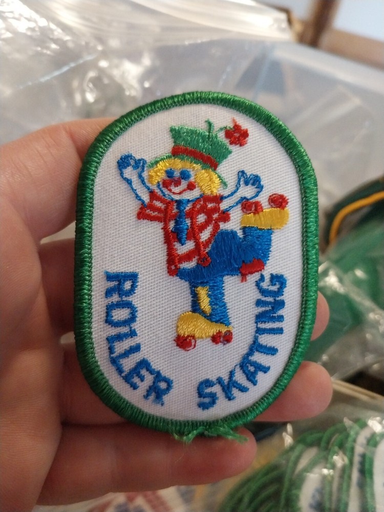 Roller Skating - GSA activity fun patch