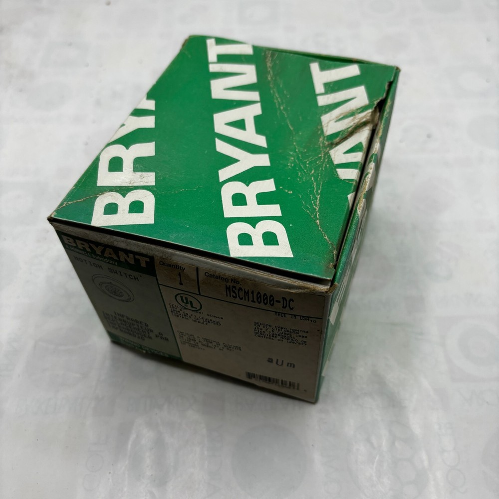 BRYANT MSCM1000-DC MOTION SWITCH ⭐