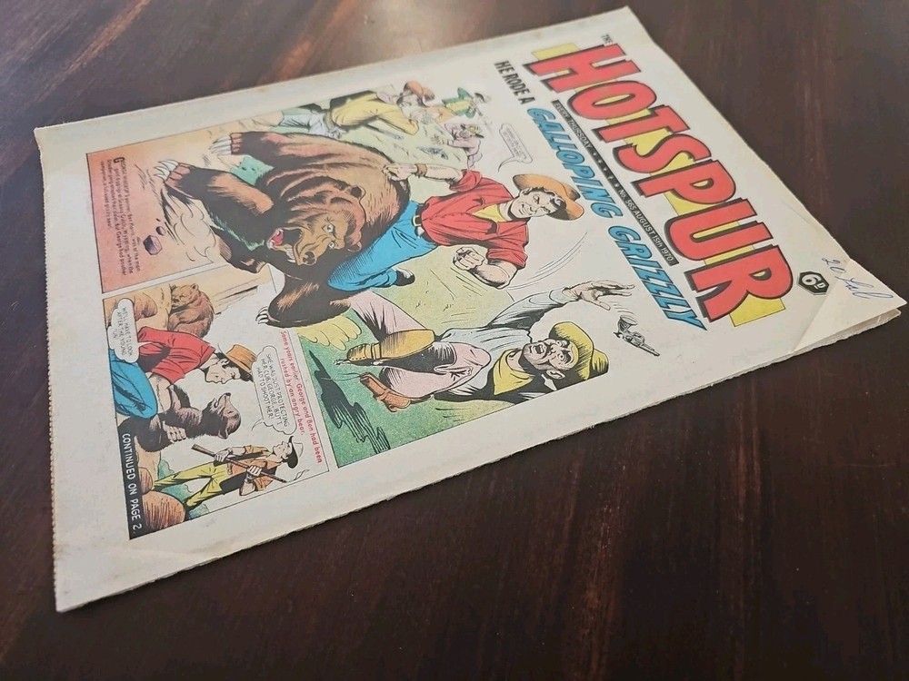 The Hotspur Comic - #565 - 15 August 1970