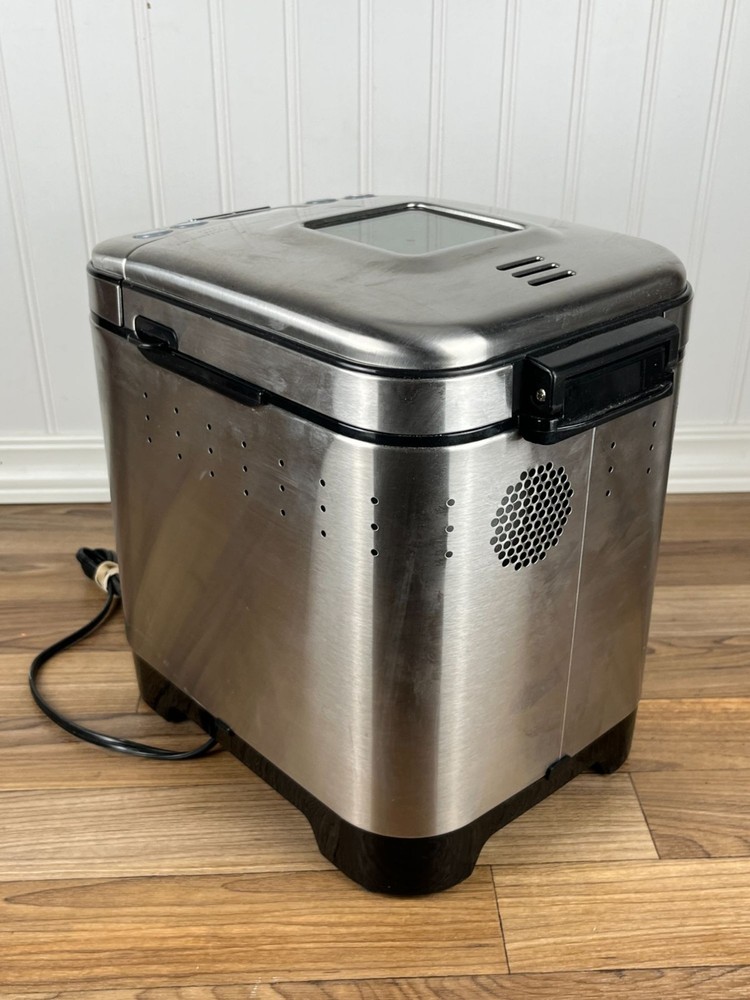 Cuisinart CBK-110 Bread Maker Compact Automatic Stainless Steel Silver - Tested