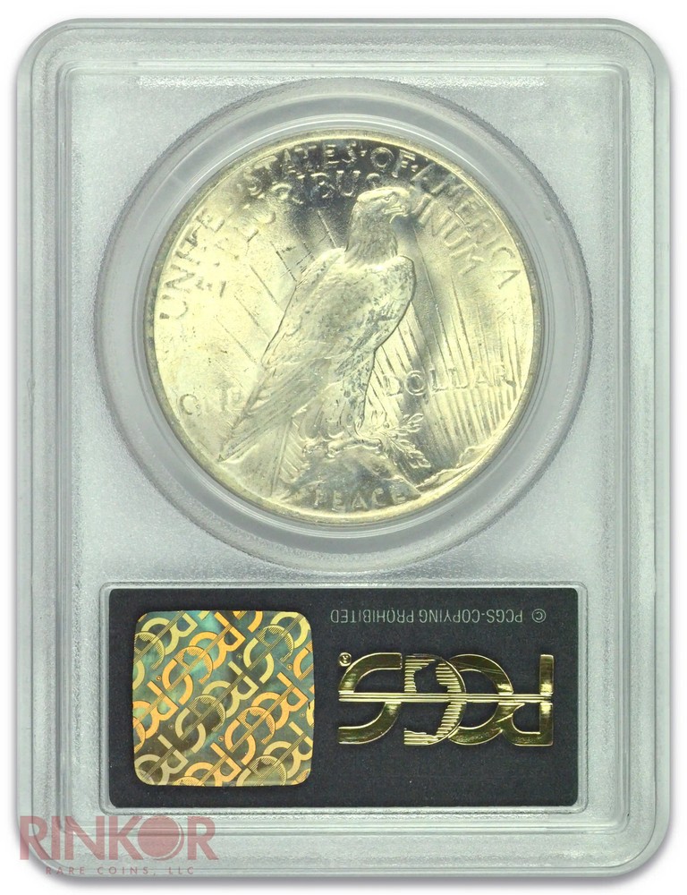 1923 $1 Peace Dollar PCGS MS 64