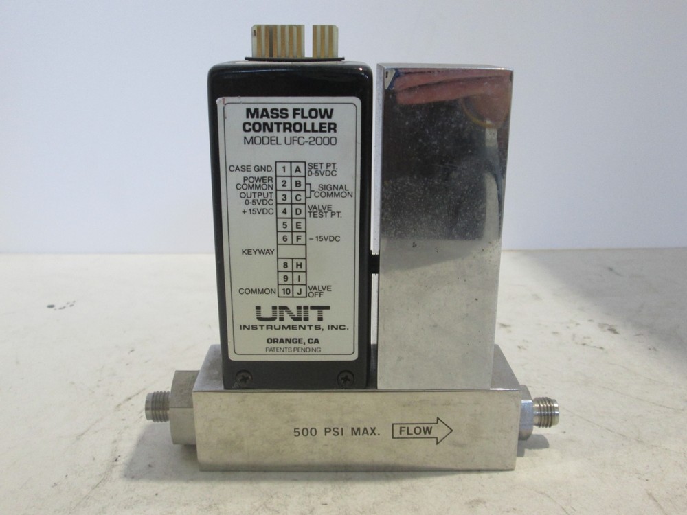 Unit, UFC-2000, Mass Flow Controller, 20 SLM, Ar, Used