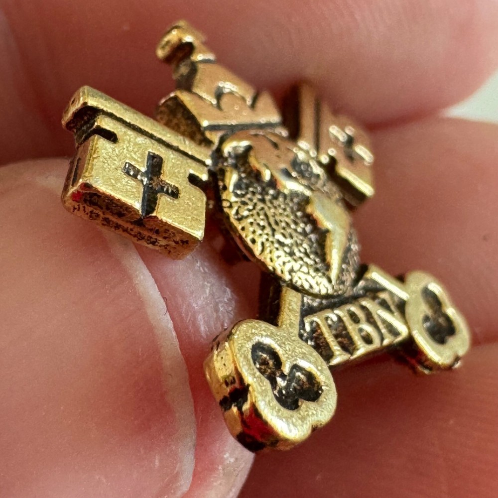 Vintage Trinity Broadcast Network Lapel Pin Tie Tack