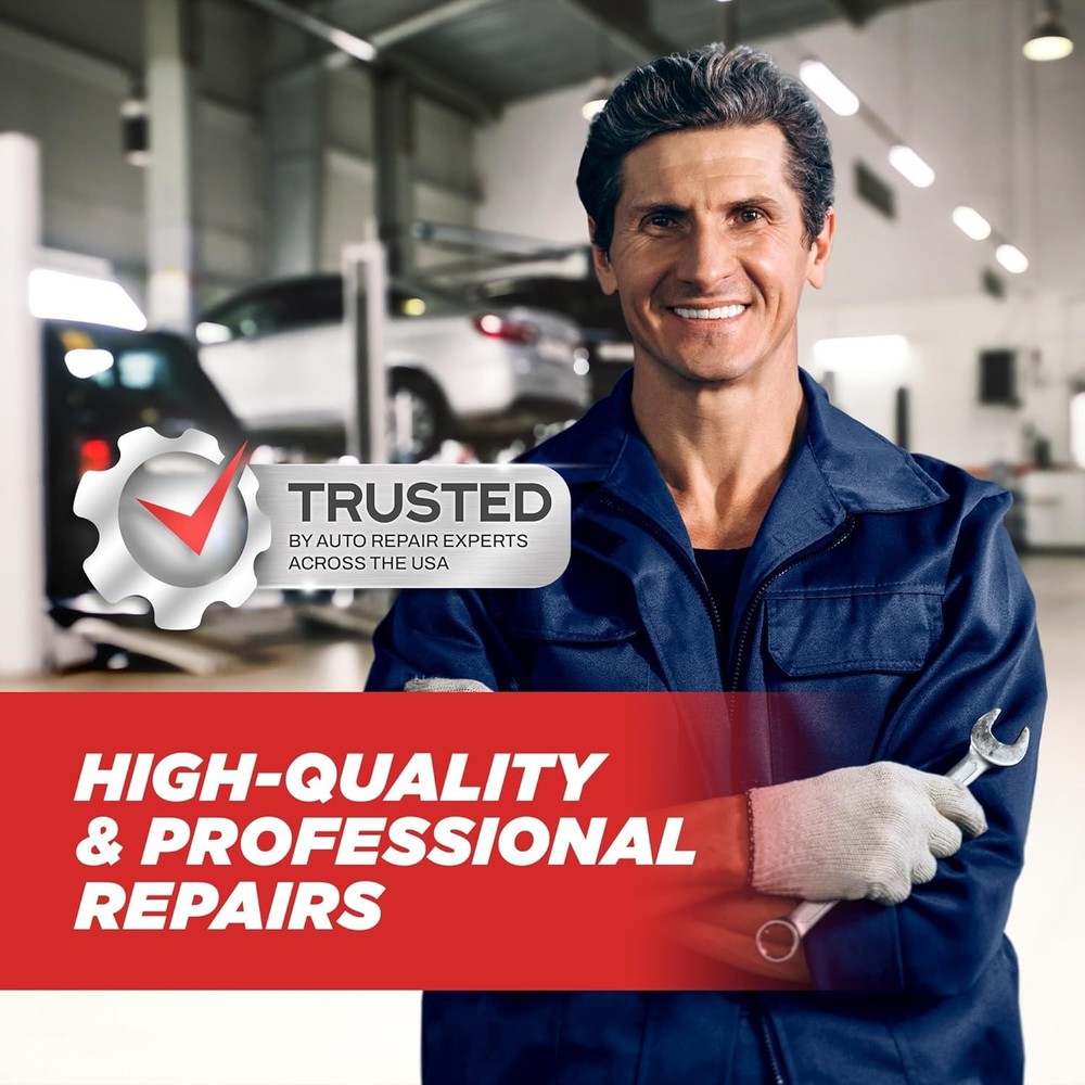 [2 Pack] Polyurethane Windshield Adhesive - Quick Curing & Weather Resistant