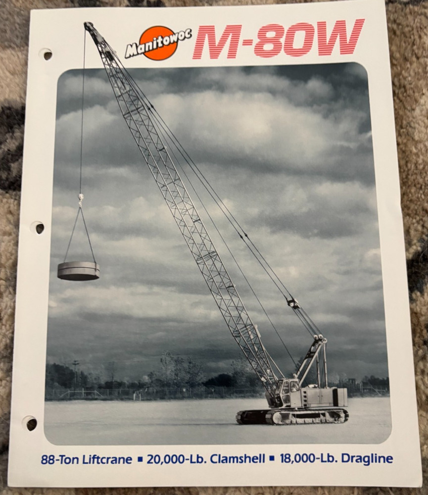Manitowoc M-80W Crane Brochure AMIL25