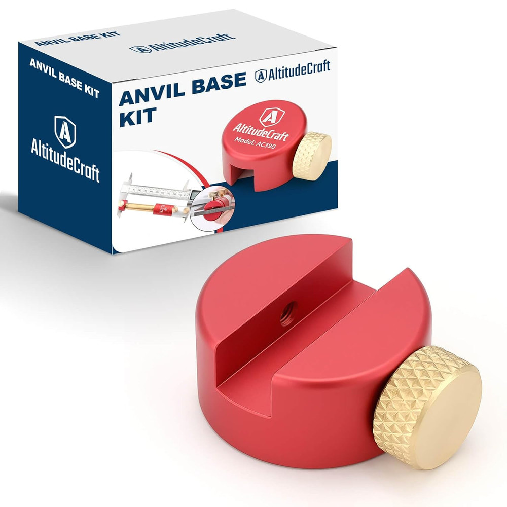 Anvil Base Kit Headspace Measurements Stable Platform Precision Reloading Ogive
