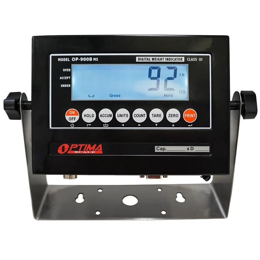 Indicator Scale Display Head Brain Optima OP-900A Weighing OP-900B