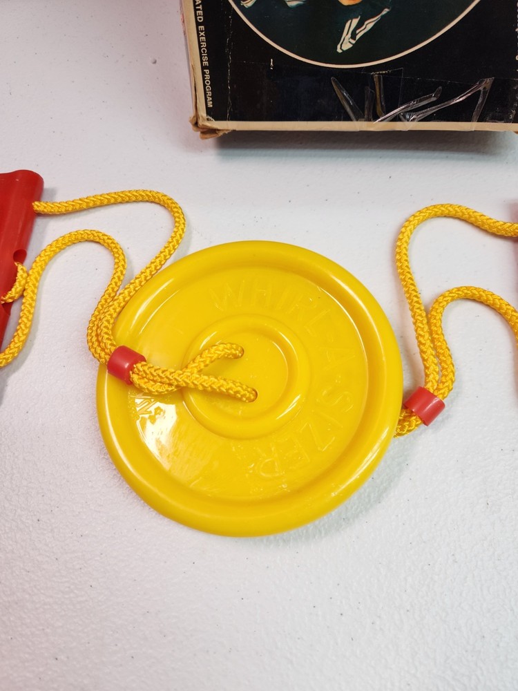 Whirl-a-Sizer Vintage Exercise X 2000 String Thing Complete Toner